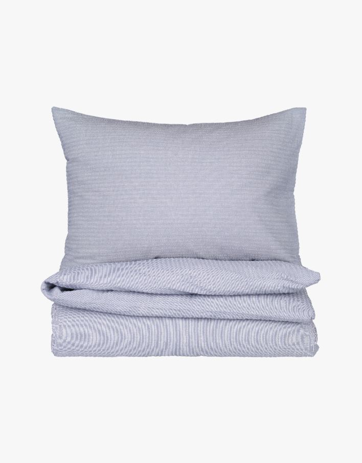 Pussilakanasetti kreppipuuvillaa mariininsininen - 150x210 cm mariininsininen - 1