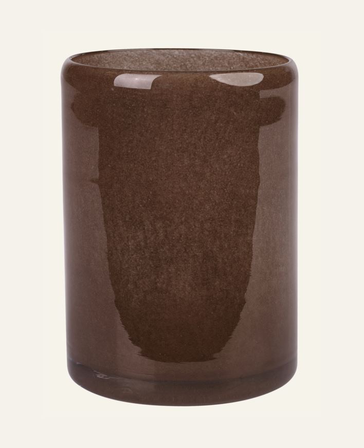 Kynttilälyhty ruskea - 11x11x15 cm ruskea - 1