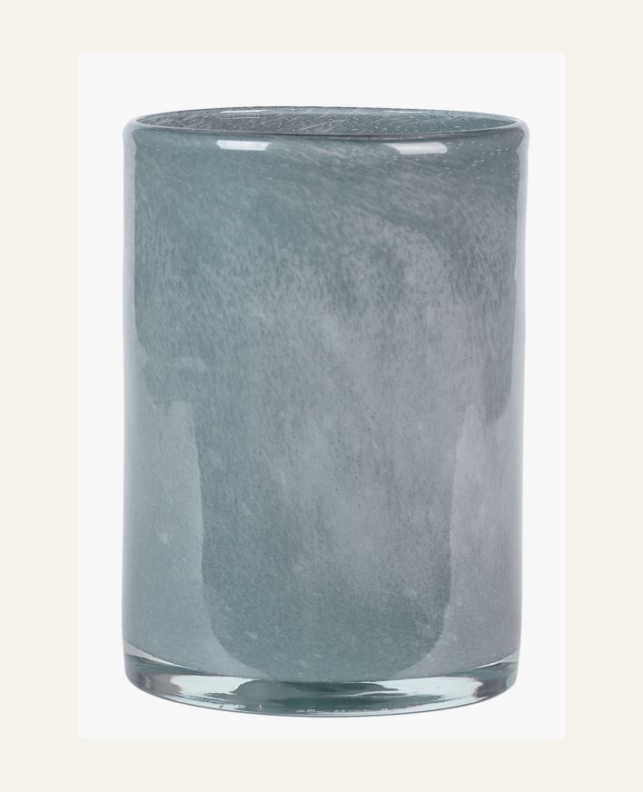 Kynttilälyhty harmaa - 11x11x15 cm harmaa - 1