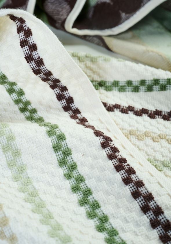 Keittiöpyyhkeet 2 pcs vihreä - 2