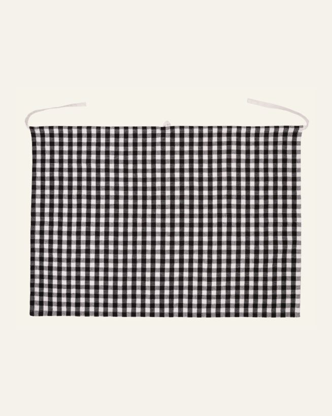 Pyyhe/esiliina musta - 80x55 cm musta - 1