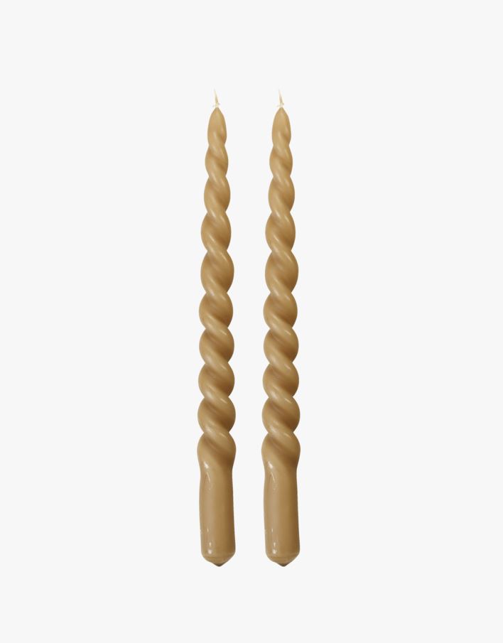 Kruunukynttilä beige - 29 cm beige - 1