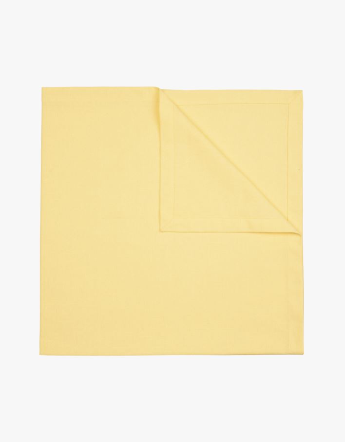 Pöytäliina keltainen - 90x90 cm keltainen - 1
