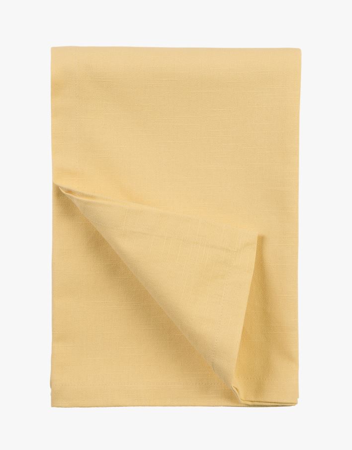 Pöytäliina vaaleankeltainen - 140x250 cm vaaleankeltainen - 1