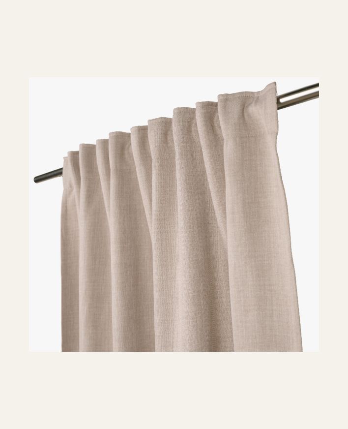 Pimentävä verho beige - 140x240 cm beige - 1