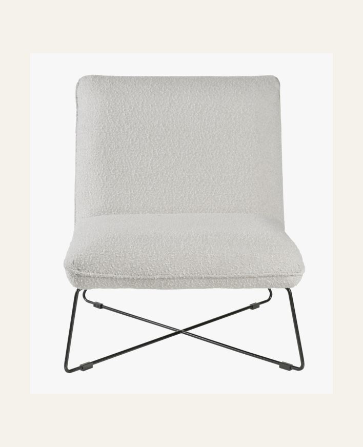 Lepotuoli luonnonväri - 72x83x82,5 cm luonnonväri - 1