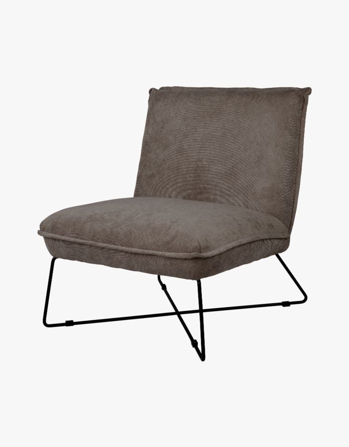 Tuoli vaaleanruskea - 72x83x82,5 cm vaaleanruskea - 1