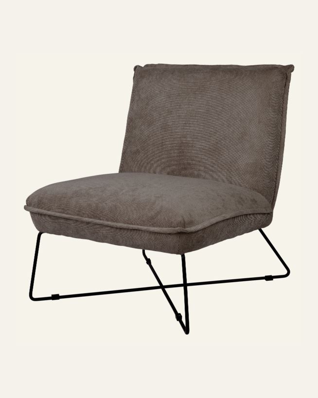 Lepotuoli vaaleanruskea - 72x83x82,5 cm vaaleanruskea - 1