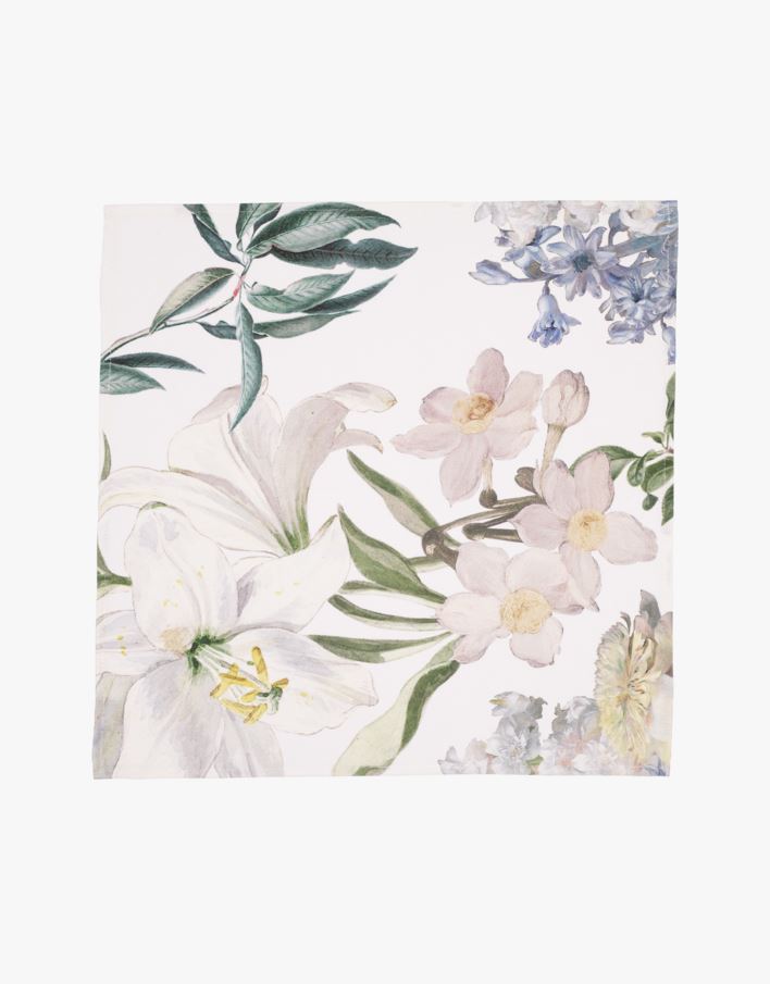 Lautasliina luonnonvalkoinen - 45x45 cm luonnonvalkoinen - 1