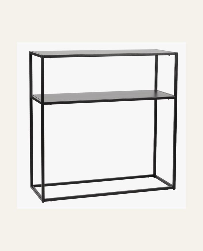 Sivupöytä musta - 80x30x80 cm musta - 1