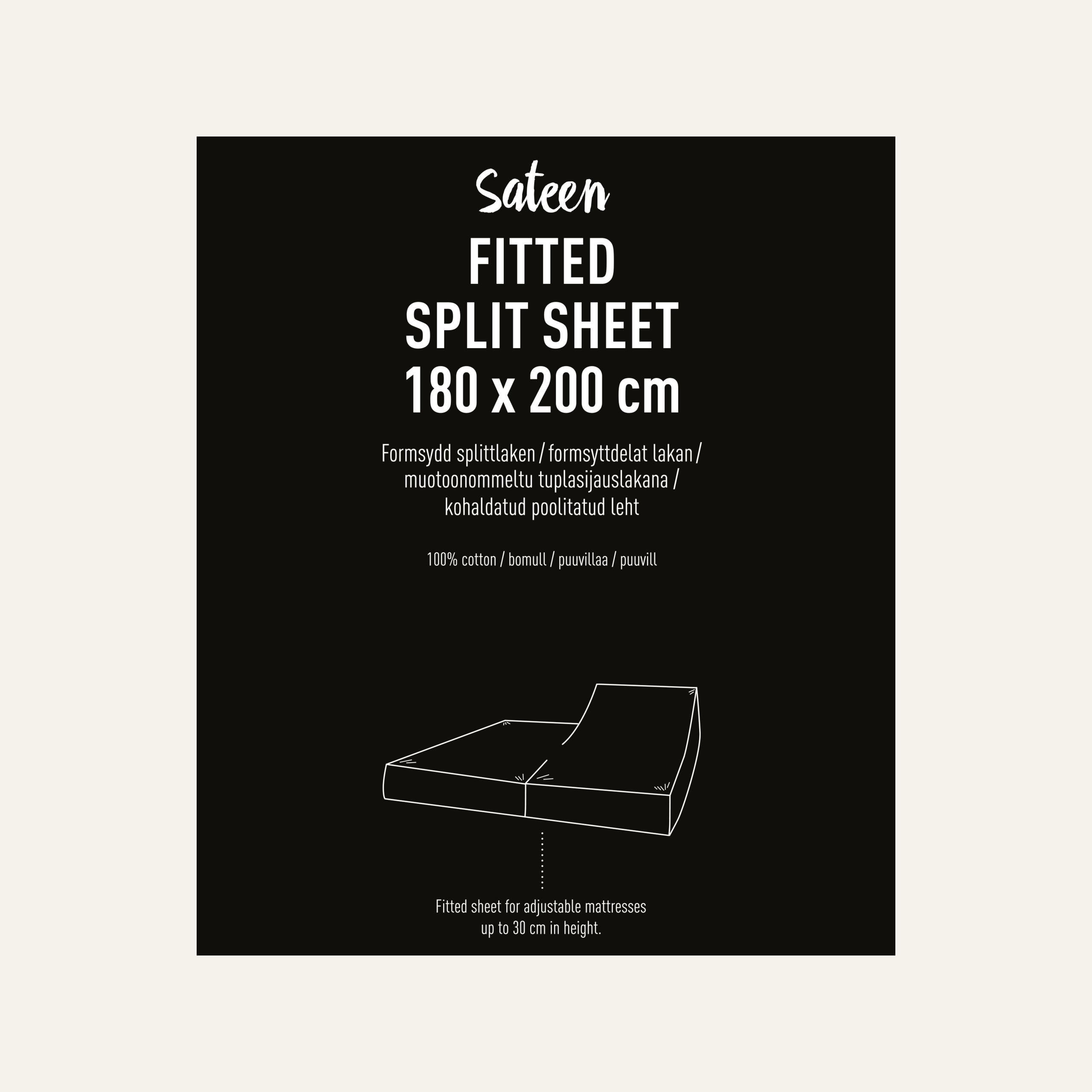 Aluslakana vaaleanharmaa - 2