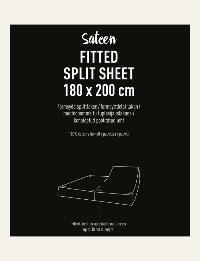 Aluslakana vaaleanharmaa - 2