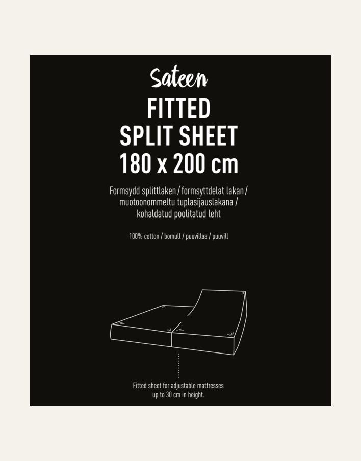 Aluslakana vaaleanharmaa - 2