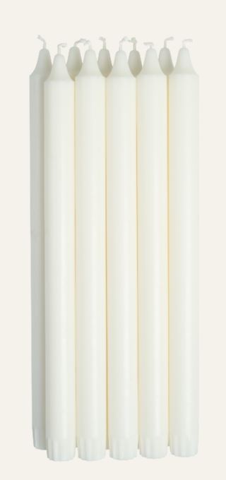 Moments kruunukynttilä valkoinen