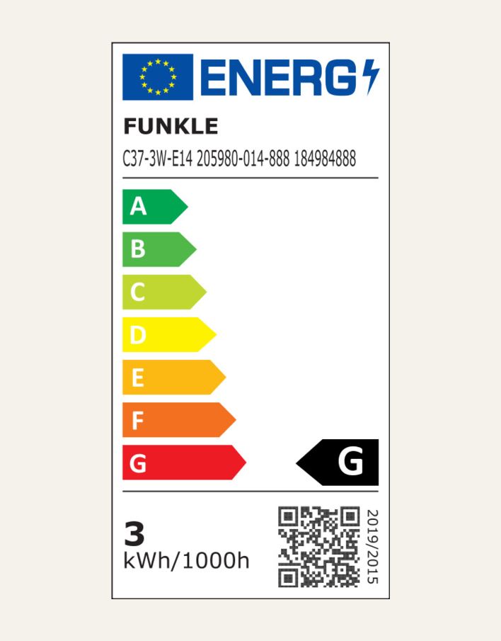 Lamppu moniväri - 2