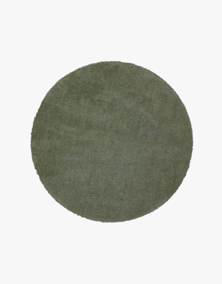 Pyöreä matto vihreä - ø 200 cm vihreä - 1