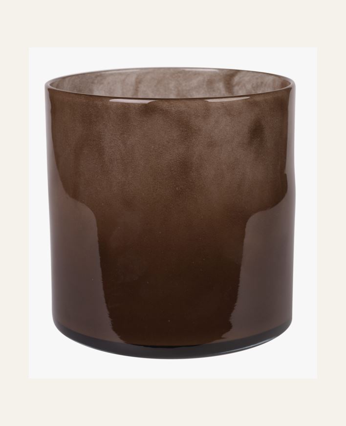 Lyhty ruskea - 18x18x18 cm ruskea - 1