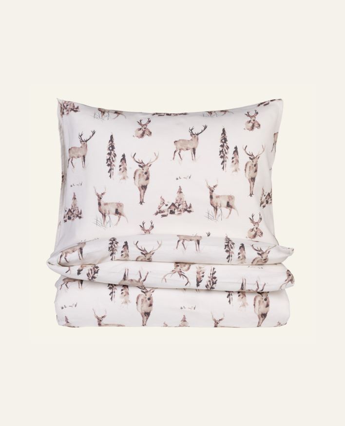 Pussilakanasetti luonnonvalkoinen - 230x220+50x60 cm luonnonvalkoinen - 1