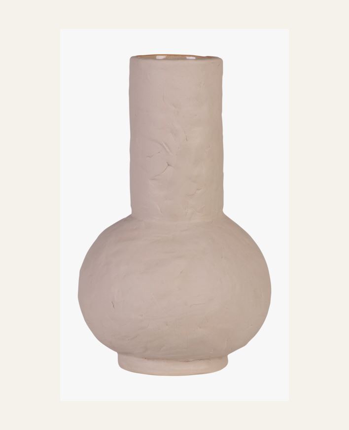 Maljakko luonnonvalkoinen - 15x15x24,5 cm luonnonvalkoinen - 1