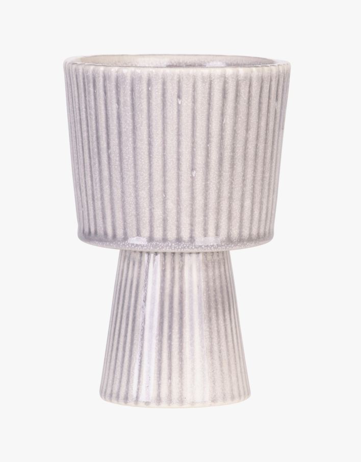 Kukkaruukku beige - 12,7x12,7x18,9 cm beige - 1