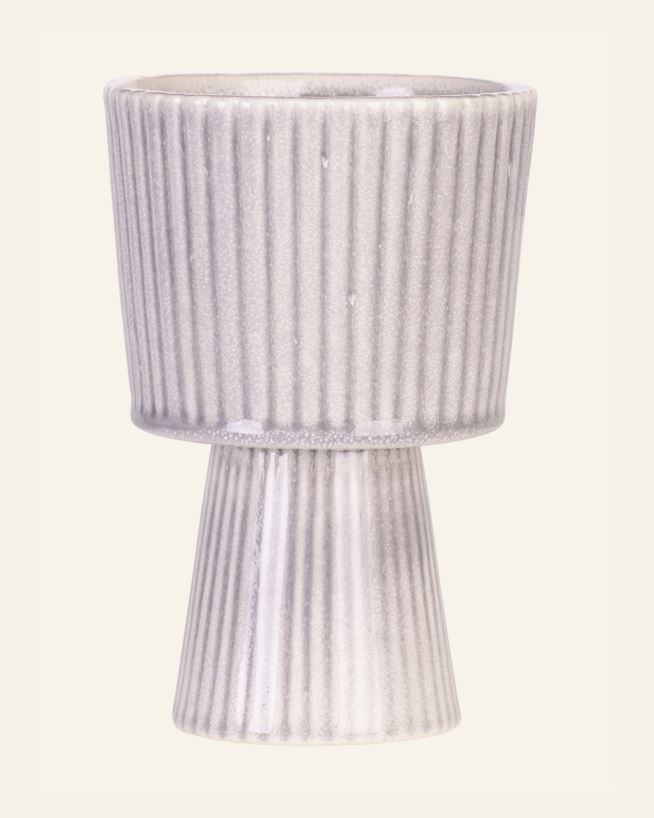 Kukkaruukku beige - 12,7x12,7x18,9 cm beige - 1