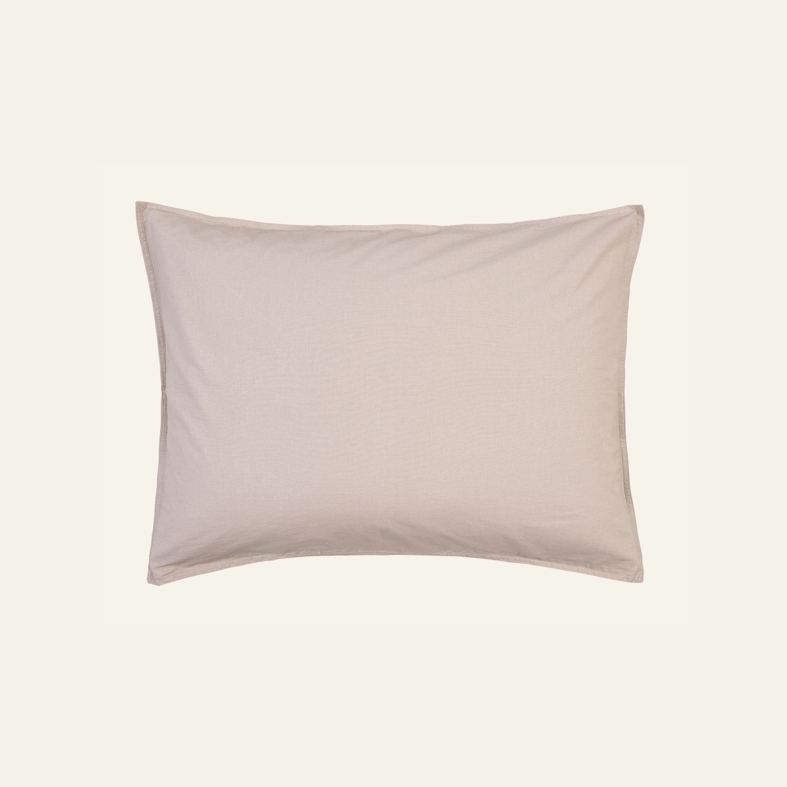 Tyynyliina puuvillaa beige - 2