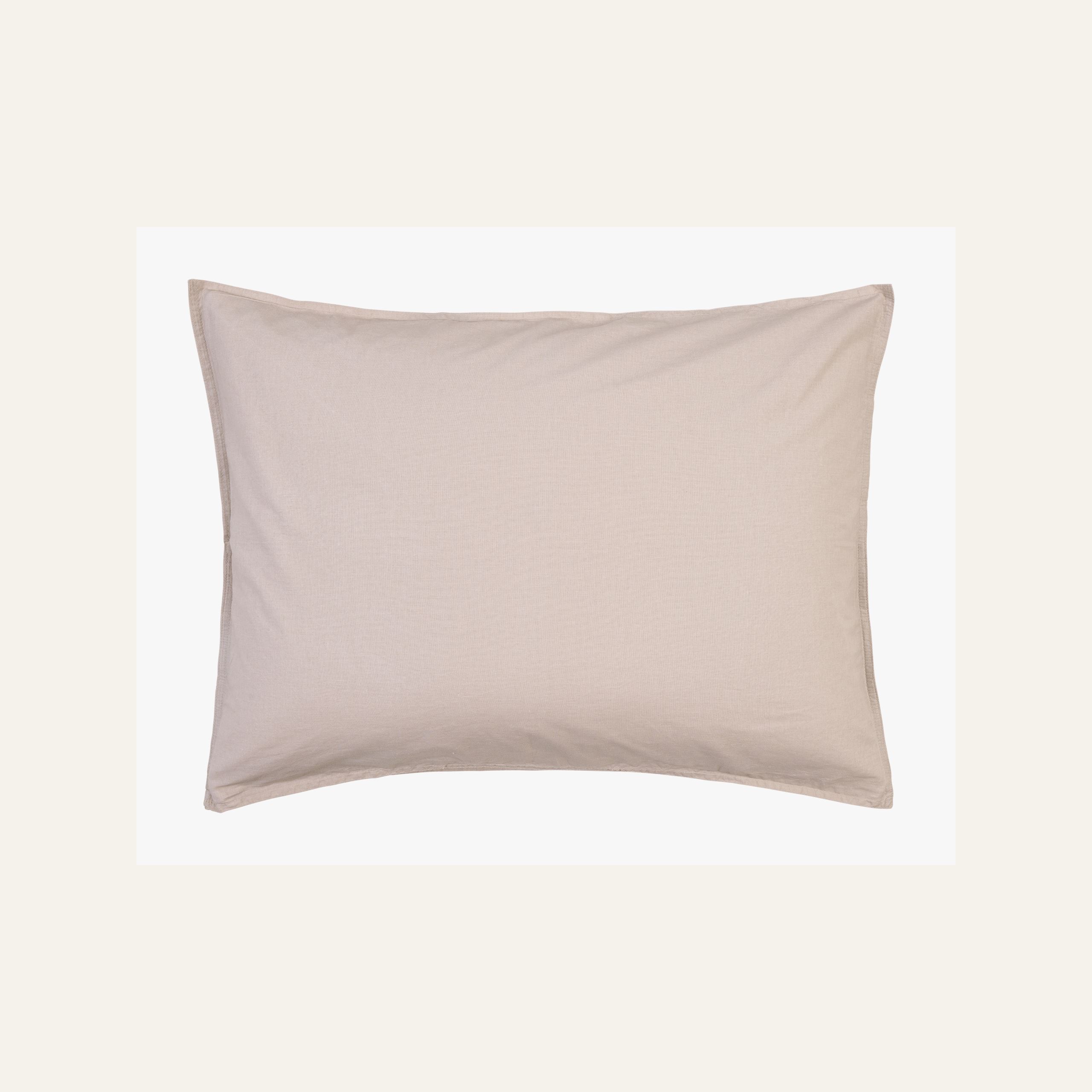 Tyynyliina puuvillaa beige - 2