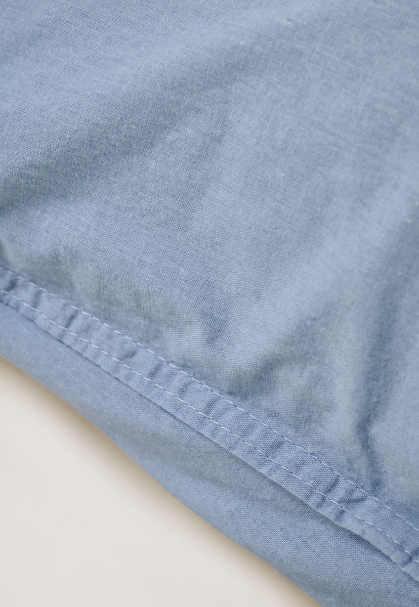 Tyynyliina puuvillaa sininen - 2