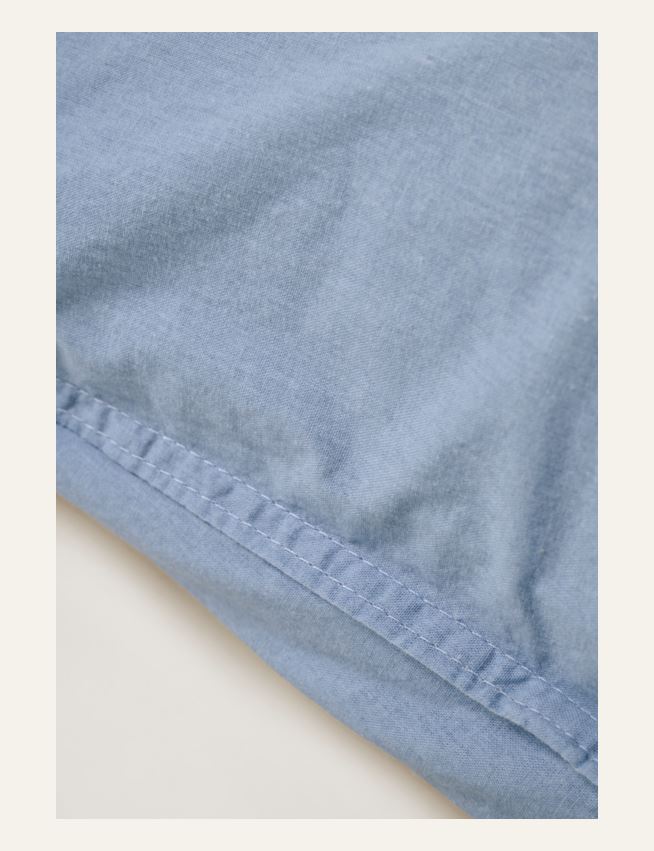 Tyynyliina puuvillaa sininen - 2