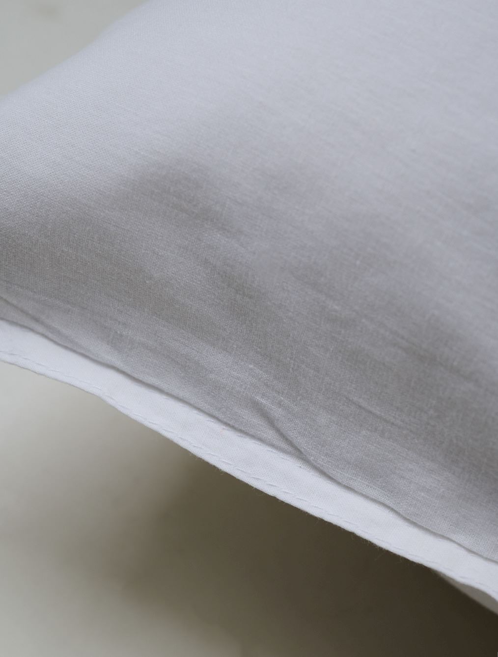 Tyynyliina puuvillaa valkoinen - 2