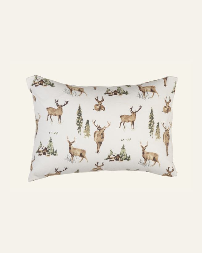 Tyynyliina flanellia moniväri/ruskea - 50x60 cm moniväri/ruskea - 1