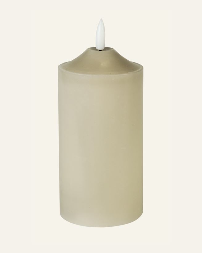 Led-pöytäkynttilä beige - 7,5x7,5x15 cm beige - 1