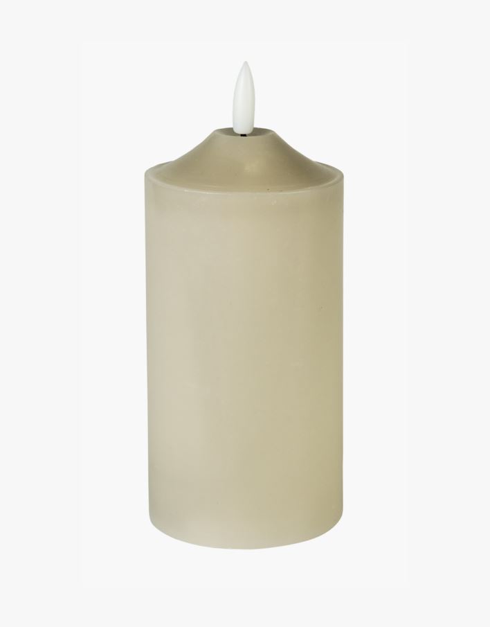 Led-pöytäkynttilä beige - 7,5x7,5x15 cm beige - 1