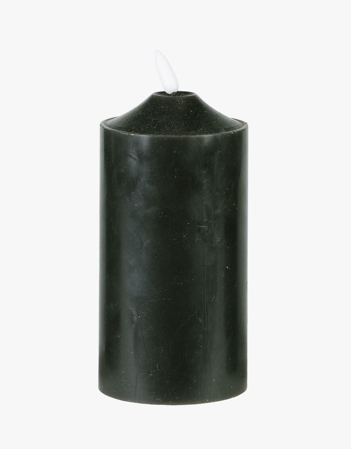 Led-pöytäkynttilä musta - 7,5x7,5x10 cm musta - 1