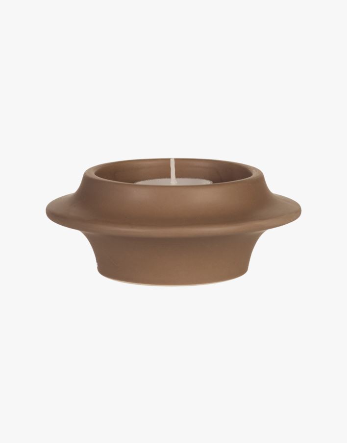 Kynttilälyhty ruskea - 12,9x12,9x5,2 cm ruskea - 1