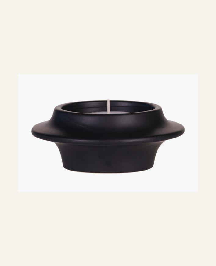 Kynttilälyhty musta - 12,9x12,9x5,2 cm musta - 1
