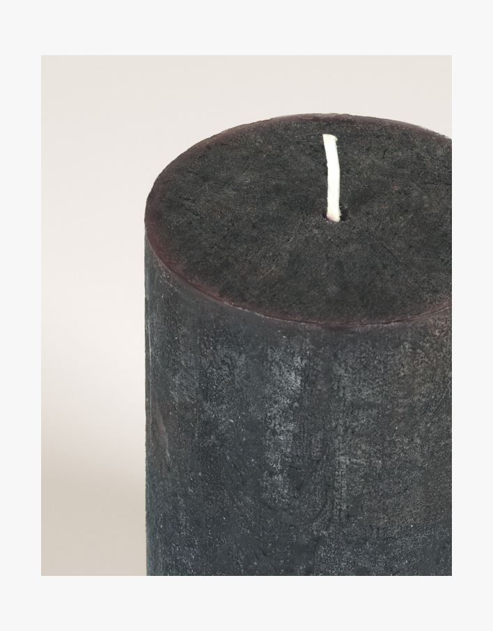 Pöytäkynttilä musta - 6,8x15 cm musta - 1