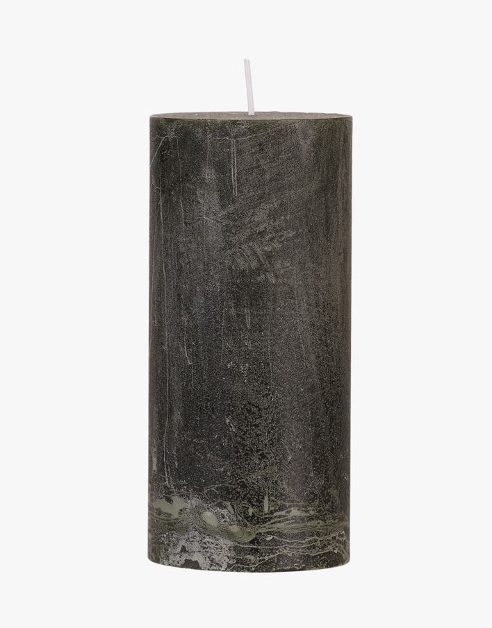 Pöytäkynttilä tummanvihreä - 6,8x15 cm tummanvihreä - 1