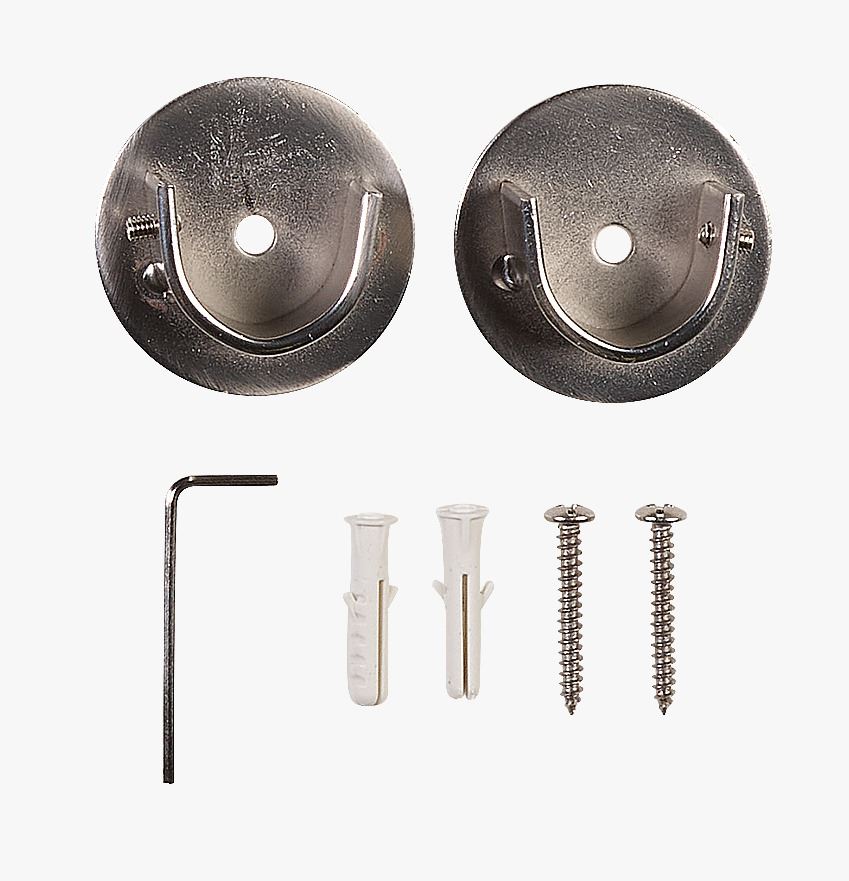 Verhotangon sisäkiinnike ikkunakarmille teräs - 2