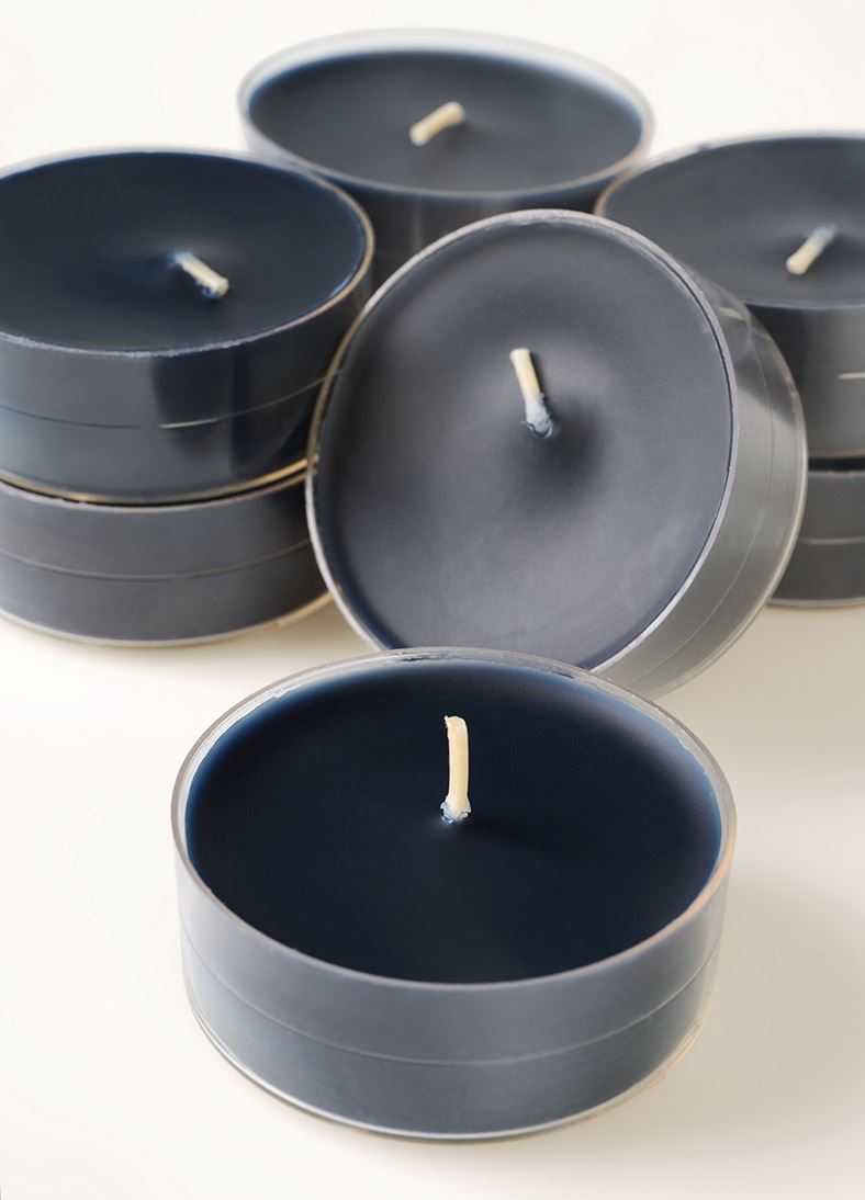 Suuret lämpökynttilät musta - 2