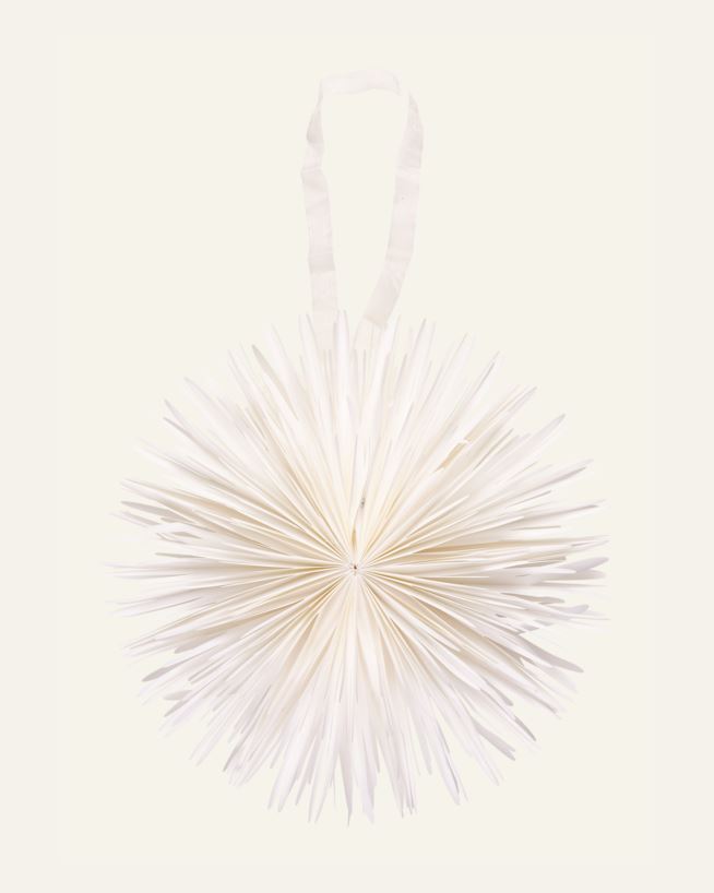 Paperitähti valkoinen - ø50 cm valkoinen - 1