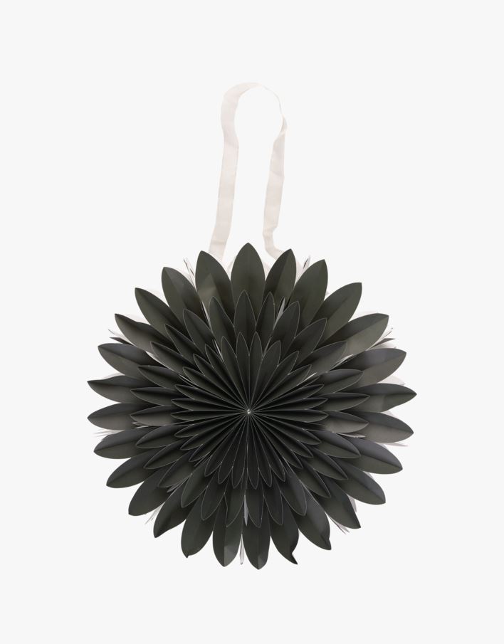 Holly paperitähti tummanvihreä - ø 50 cm tummanvihreä - 1