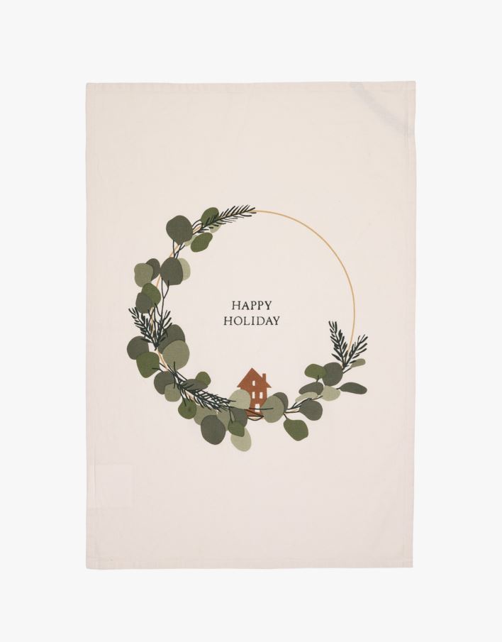 Happy Holiday keittiöpyyhe moniväri - 47x70 cm moniväri - 1