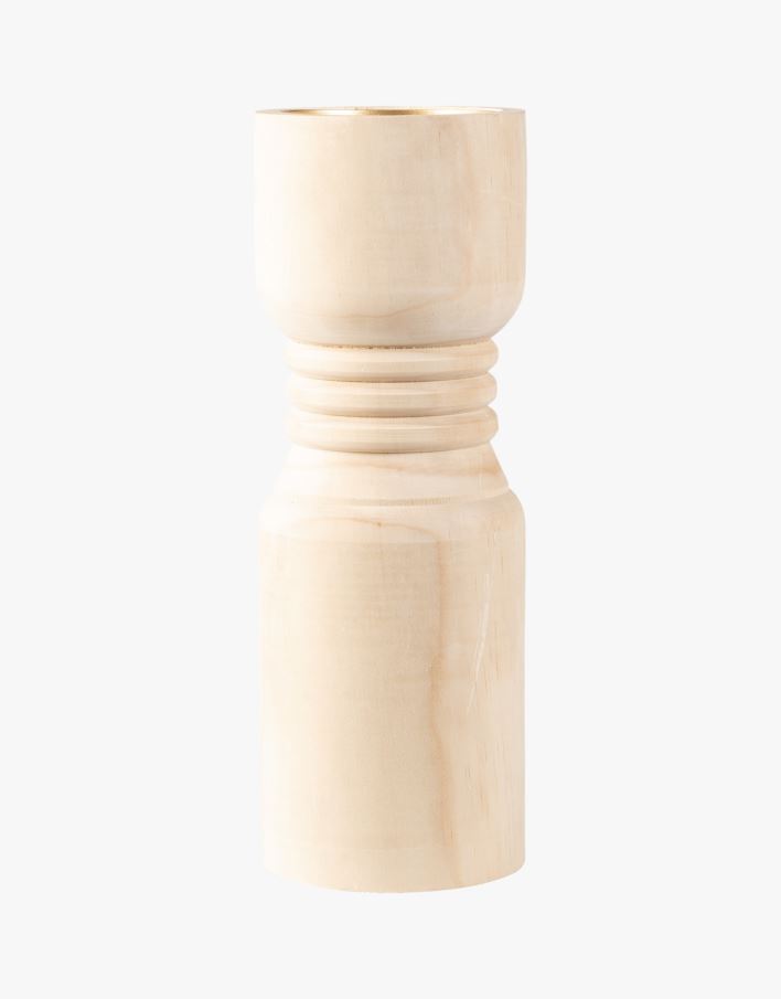 Kynttilänjalka luonnonväri - 9,5x9,5x20 cm luonnonväri - 1
