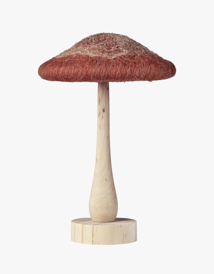 Mushroom koriste moniväri/punainen - 7x7x13,5 cm moniväri/punainen - 1