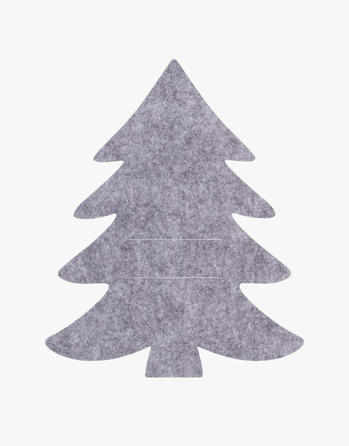 Felt Tree harmaa - harmaa - 1