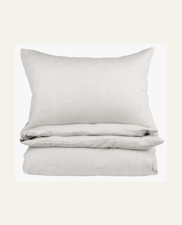 Pussilakanasetti luonnonväri - 150x210 cm/50x60 cm luonnonväri - 1