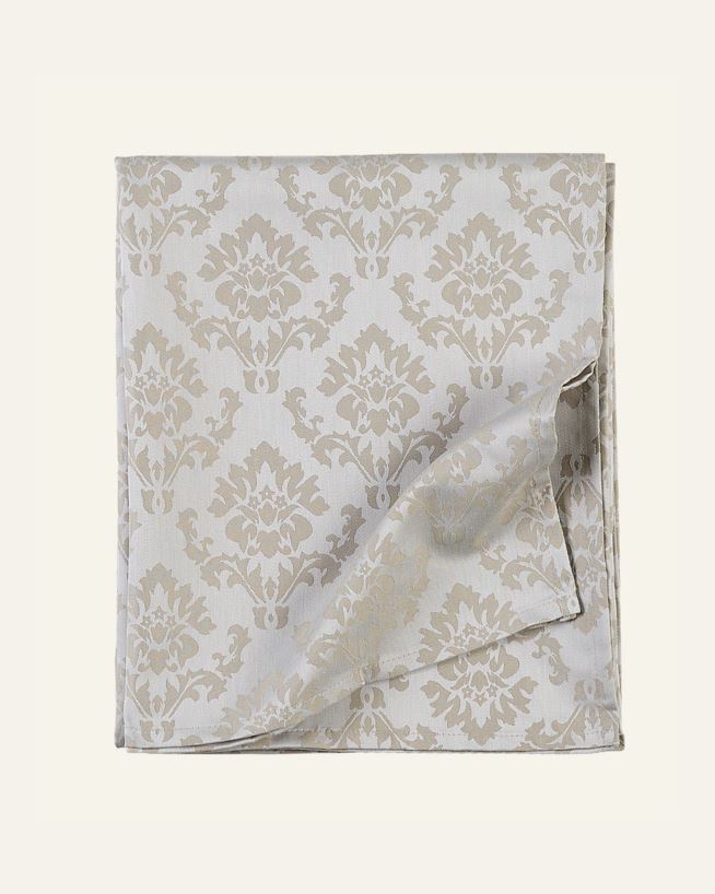 Pintakäsitelty pöytäliina beige - 140x350 cm beige - 1
