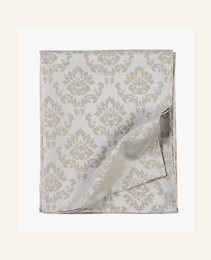 Pintakäsitelty pöytäliina beige - 140x350 cm beige - 1