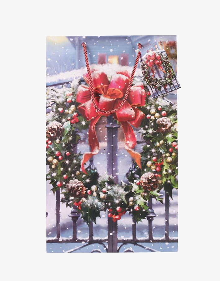 Big Wreath lahjapussi moniväri - 26x43x11 cm moniväri - 1
